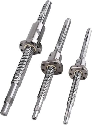 Metal Ball Screw nut Precision Ball Screw Round Hole Nut SFU1204 Module Screw(250mm) in Saudi Arabia