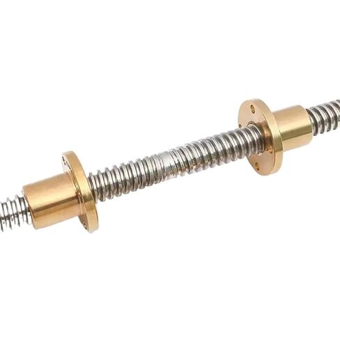 Double nut Ball Screw Control Machine 1pcs 304 Stainless Steel T20 Lead Screw Right-Left Length 100-600mm OD 20mm Lead 4mm with Nut for 3D Printer Part(350mm) in Kuwait