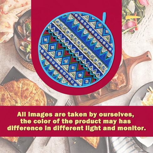 12 بوصة 2pcs تورتيلا تورتيلا دافئ بدلة داكنة بدلة أسود وزرقاء 3 كيس القماش التورتيلا دافئ للمطبخ in Kuwait