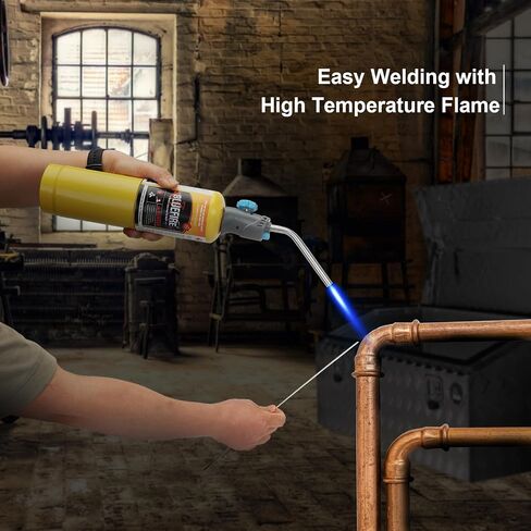 BLUEFIRE (2) 14.1 oz Modern MAPP Gas Cylinder 99.9% High Purity Propylene Equal to MAP-PRO Hotter than Small Propane Tank Torch Fuel Various Packages Available MAP GAS Cylinder Torch Kit Pack of 2 in Saudi Arabia