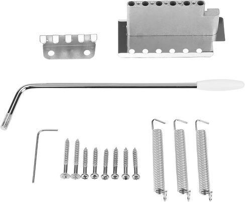 QWORK Guitar Tremolo Bridge Set, 52.5mm String Spacing, Electric Guitar Replacement Accessories in Saudi Arabia