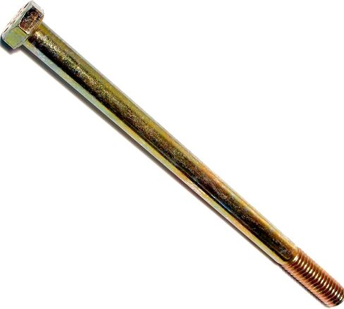 5/8-18 x 1 Hex Cap Screws Grade 8 Fine, Yellow Zinc - Pack of 5 in Saudi Arabia