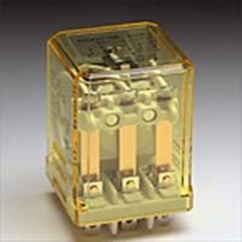 IDEC RR3B-UDC24V 24 VDC Coil, 3 Poles 3PDT, Blade Terminal, Plain Style, Power Relay, RR Series, Rugged Industrial 10 AMP in Saudi Arabia