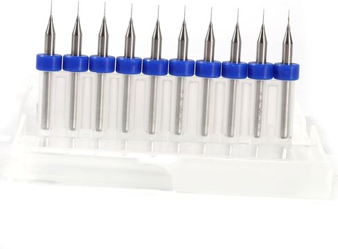 0.1mm ، 0.2 مم ، بتات حفر ثنائي الفينيل متعدد الكلور من Tungsten الصلب 0.3 مم محددة ل CNC SMT مع حاوية تخزين رائعة ، يسهل تغييرها لثغرات اللحام (0.2 مم) in Saudi Arabia