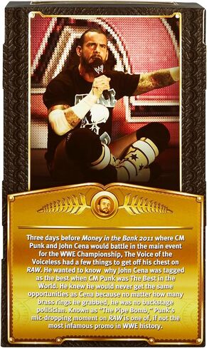 WWE CM Punk (Pipe Bomb) Defining Moments Exclusive in Saudi Arabia