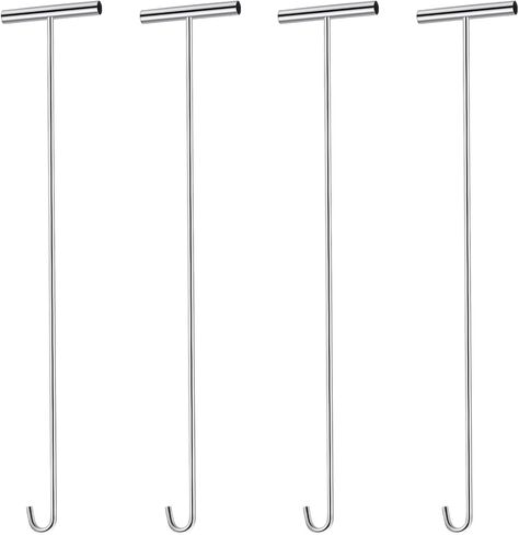 Zonon 4 Pack 31 "Fifth Wheel Puller Orange 5th Wheel Pin Tows Solid Steel Chrome Plated Manole Hooks Highting Type Type Type Type Type Type لسحب أغطية Manole Drain Drain Storm in Kuwait