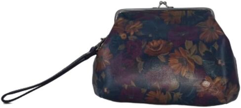 Patricia Nash Leather Savena Framed Kisslock Wristlet Wallet in Saudi Arabia