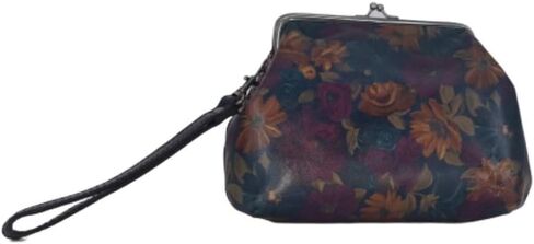 Patricia Nash Leather Savena Framed Kisslock Wristlet Wallet in Saudi Arabia