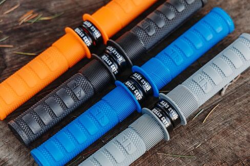 MTB Grips, Lock on, No-Twist, Grippy/Tacky, Cushioned - Hell's Gate Grips in Saudi Arabia