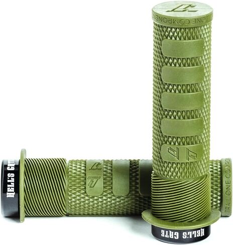 MTB Grips, Lock on, No-Twist, Grippy/Tacky, Cushioned - Hell's Gate Grips in Saudi Arabia