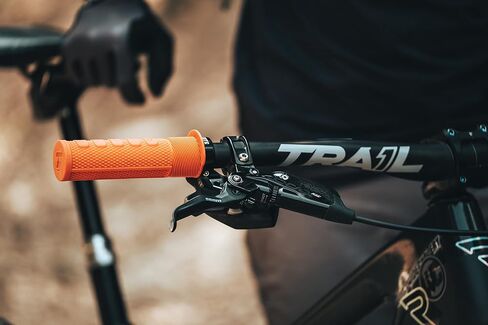 MTB Grips, Lock on, No-Twist, Grippy/Tacky, Cushioned - Hell's Gate Grips in Saudi Arabia