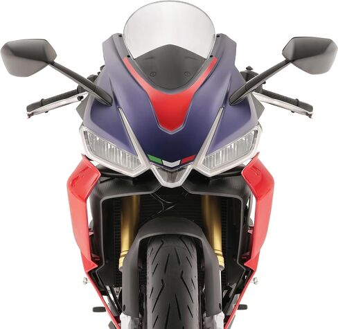 Motorcycle Windshield Deflector Windscreen Fit for Aprillia RS660 RS 660 2020 2021 2022 2023 2024 Wind Shield Screen Visor Flyscreen, Black in Saudi Arabia