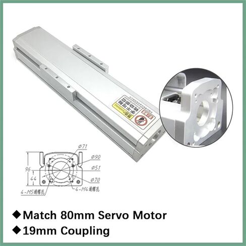 120 Wide Fully Enclosed Linear Rail Table XYZ Axis Ball Screw Sliding Table Heavy Duty Aluminum SFU1605/1610 2PC HGH15CA HGH15CA(500mm Stroke-SFU1605) in Saudi Arabia