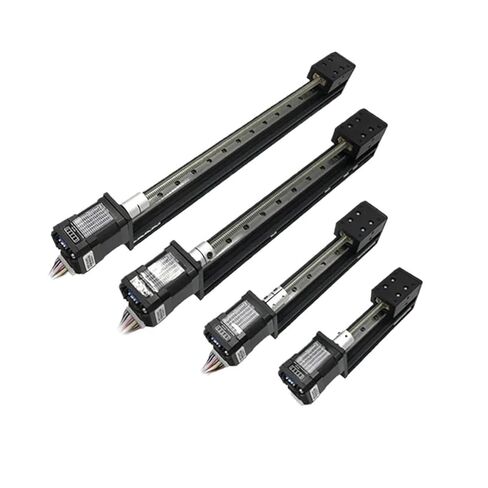 17 Motorized Linear Rail Stage Drive Kit T-Type Mini Sliding Table Motor Kit CNC XYZ Axis Router Table Linear Actuator(0.56Nm Slide Tabler,50mm Stroke) in Saudi Arabia