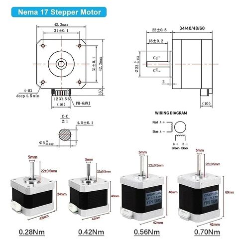 17 Motorized Linear Rail Stage Drive Kit T-Type Mini Sliding Table Motor Kit CNC XYZ Axis Router Table Linear Actuator(0.56Nm Slide Tabler,50mm Stroke) in Saudi Arabia