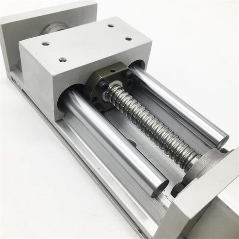 Electric Linear Guide Module Linear Stage SFU1605 C7 Cross Ball Screw SBR Guide Platform Sliding Table 100MM-50MM Stroke(400MM Stroke) in Saudi Arabia