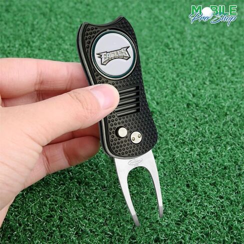 أداة إصلاح Divot Switchblade مع شعار مطبوع على مُثبت الكرة المغناطيسي المطبوعة أفضل مصلح Divot in Kuwait