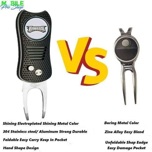 أداة إصلاح Divot Switchblade مع شعار مطبوع على مُثبت الكرة المغناطيسي المطبوعة أفضل مصلح Divot in Kuwait