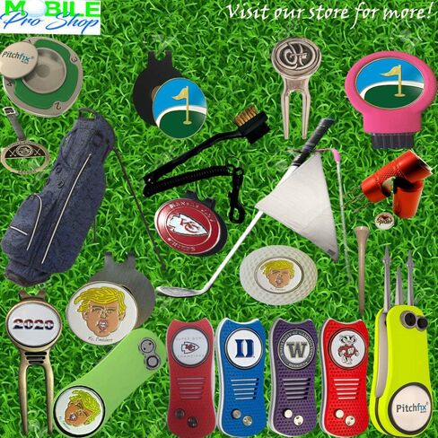 أداة إصلاح Divot Switchblade مع شعار مطبوع على مُثبت الكرة المغناطيسي المطبوعة أفضل مصلح Divot in Kuwait