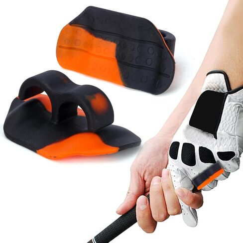 Golf Training Grip Aid - Silicone Golf Golf Swing Tool Mature لتحسين الأرجوحة ودعم قبضة - الجولف Aid للممارسة الداخلية/الخارجية in Saudi Arabia