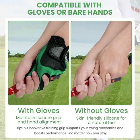 Golf Training Grip Aid - Silicone Golf Golf Swing Tool Mature لتحسين الأرجوحة ودعم قبضة - الجولف Aid للممارسة الداخلية/الخارجية in Saudi Arabia