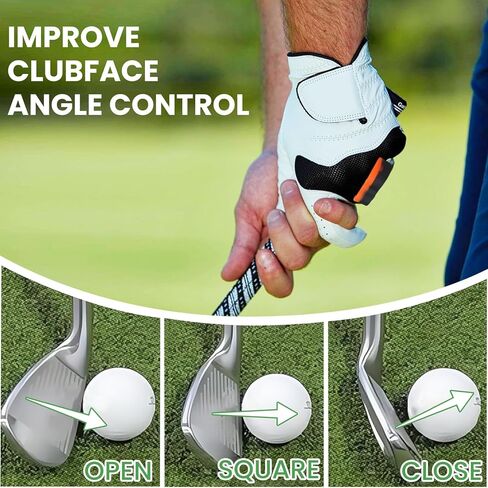 Golf Training Grip Aid - Silicone Golf Golf Swing Tool Mature لتحسين الأرجوحة ودعم قبضة - الجولف Aid للممارسة الداخلية/الخارجية in Saudi Arabia