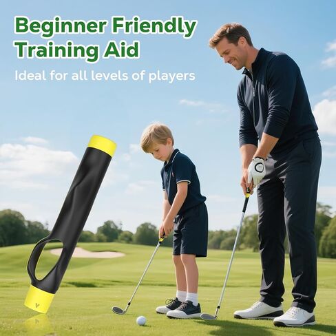 MoKo Golf Grip Trainer, 2 Pack Golf Training Aids for Correct Hand Position, Muscle Memory Trainer Practice Tool for All Levels to Enhance Grip Strength, Precision, Swing Skill, Yellow in Saudi Arabia