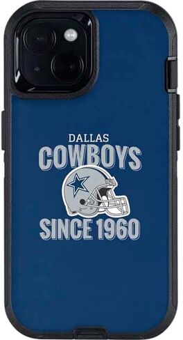 Skinit Skinit Phone Skin متوافق مع Otterbox Defender iPhone 13 - تصميم خوذة NFL Dallas Cowboys المرخص رسميًا in Saudi Arabia