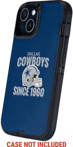 Skinit Skinit Phone Skin متوافق مع Otterbox Defender iPhone 13 - تصميم خوذة NFL Dallas Cowboys المرخص رسميًا in Saudi Arabia