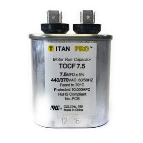 TOCF7.5 Titan Pro Motor Run Capacitor 7.5 MFD 2-3/4 in. in Saudi Arabia