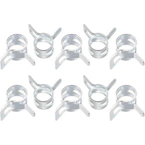 #us 20pcs spring خرطوم المشبك 65mn الصلب 4mm انخفاض ضغط الهواء مقطع الزنك مطلي in Kuwait