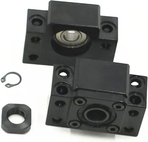 1Set BKBF10 BKBF12 C7/C5 للبرغي الكرة SFU1204 SFU1210 SFU1205 SFU1604 SFU1605 SFU1610 Ballscrew CNC Parts End Parts (BF10 BK10-C7) in Saudi Arabia