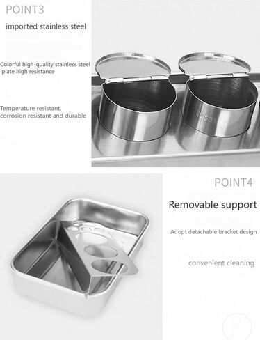 Dressing Change Plate Dispenser Instruments Tray, 304 Stainless Steel Tray, for Hospital Use Tray with 3 Small Bottles in Saudi Arabia