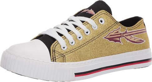 FOCO FORLIDA State Seminoles NCAA Womens Glitter Low Top Top Shoes - 6 in Saudi Arabia