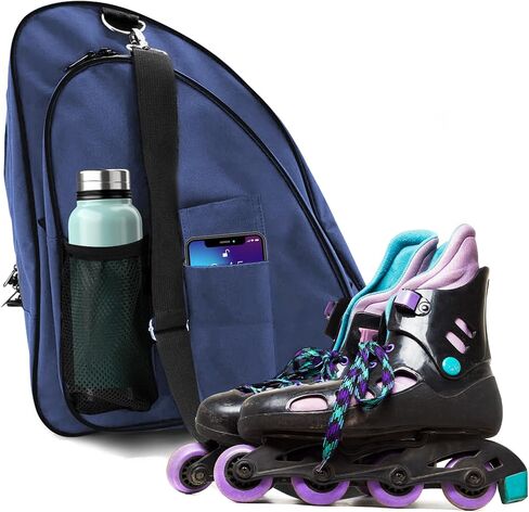 Kami-So Inline Roller Skating Bag | Durable Roller Skate Bag for Adults | Ice Skating Backpack, Rollerblades & Quad Skates in Kuwait