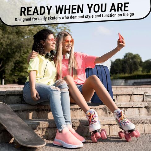 Kami-So Inline Roller Skating Bag | Durable Roller Skate Bag for Adults | Ice Skating Backpack, Rollerblades & Quad Skates in Kuwait