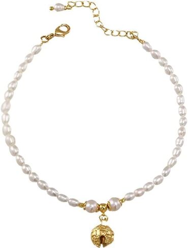 原创饰品小众设计感珍珠铃铛脚链女式 2021 新款潮脚环夏 in Kuwait