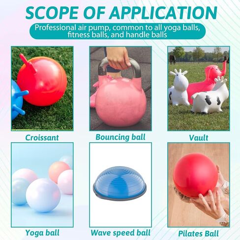 12 Pcs Yoga Ball Fitness Exercise Ball Air Stopper Plug Pin Adapter Kit, Exercise Ball Plug Replacement Kit for Fitness Exercise Ball Inflatable Bed Pool in Saudi Arabia