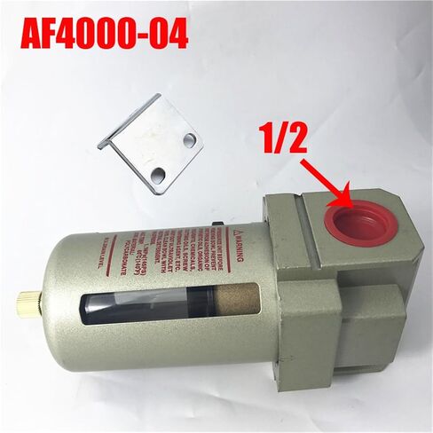 AF4000-04 G1/2 AF4000-06 G3/4 Air Processor Copper Filter Air Pump Filter Oil and Water Separator with Brass Bullet Guard(AF4000-06) in Saudi Arabia