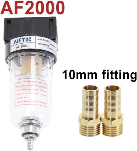 AF2000 1/4 air Processor Oil-Water Separator Copper Filter air Pump Filter Pneumatic Component air Compressor(AF2000,5 Sets) in Saudi Arabia