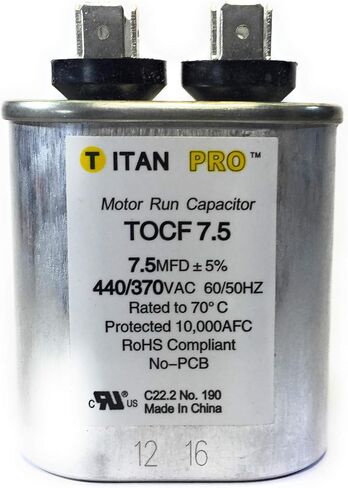 TOCF7.5 Titan Pro Motor Run Capacitor 7.5 MFD 2-3/4 in. in Saudi Arabia