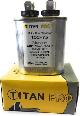TOCF7.5 Titan Pro Motor Run Capacitor 7.5 MFD 2-3/4 in. in Saudi Arabia