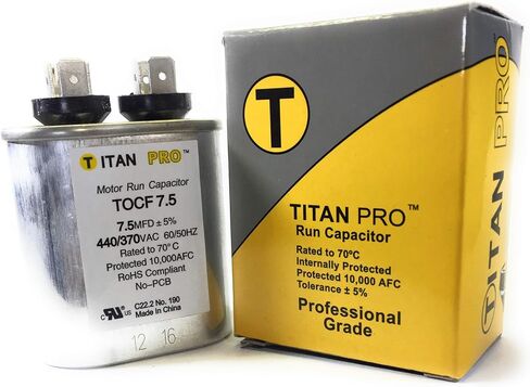 TOCF7.5 Titan Pro Motor Run Capacitor 7.5 MFD 2-3/4 in. in Saudi Arabia