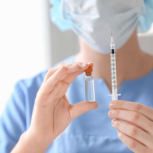 30pack 1ml محاقن مع إبرة 30 جرام 1/2 "(13 مم) ، مستلزمات المختبرات ملفوفة بشكل فردي (1cc 30g 1/2" - 30pack) in Saudi Arabia