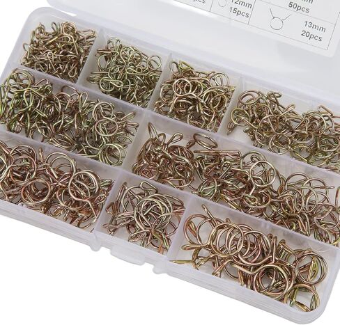 345pcs خط خرطوم خط الوقود مقاطع الربيع مقاطع أنابيب مجموعة مجموعة التشنجات لحجم قوارب الدراجات النارية يضيف مساحة ملء الإضافة ملء المساحة في وحدة التحكم الخاصة in Saudi Arabia