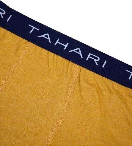 TAHARI Boys' 5-Pack Printed & Solid Boxer Briefs - Soft Cotton, Logo Waistband, Comfortable, Durable Everyday Underwear, Canyon, 4T in Saudi Arabia