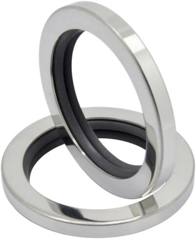 PTFE+304SS 60 * 62 * 63 * 65 * 67 * 68 * 75 * 78 * 80 * 84 * 85 * 90 * 95 * 100 Double lips Air Compressor Shaft PTFE Stainless steel Oil Seal (Double lips 65 * 85 * 8) in Saudi Arabia