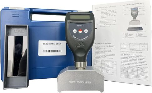 Digital Screen Tension Meter Wire Mesh Tension Meter with Test Range 7~40 N/Cm Resolution 0.1% Appaly for Screen Tension and Stencil Tension LCD Display in Saudi Arabia