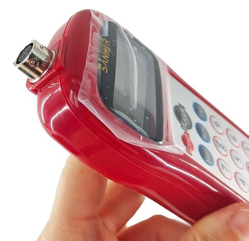 Portable Sonic Belt Tension Meter Tester with Range 0.01 to 99900N 10Hz to 5000Hz LCD Screen Display for Belt Tension V-Belt Series Fabric Covered Belts Toothed Edge, Etc in Kuwait