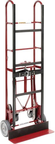 Global Industrial 4-Wheel Professional Appliance Hand Truck with Stair Climbing Wheels, 1200 Lb Capacity, Industrial Hand Truck with Ratcheting Nylon Strap in Saudi Arabia